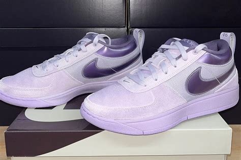 nike lila sneaker|Nike book 1 lilac bloom.